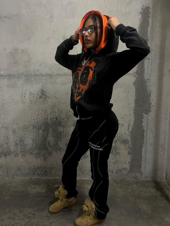 “Seeing F4CES” Halloween’24 Double Hood Full Zip