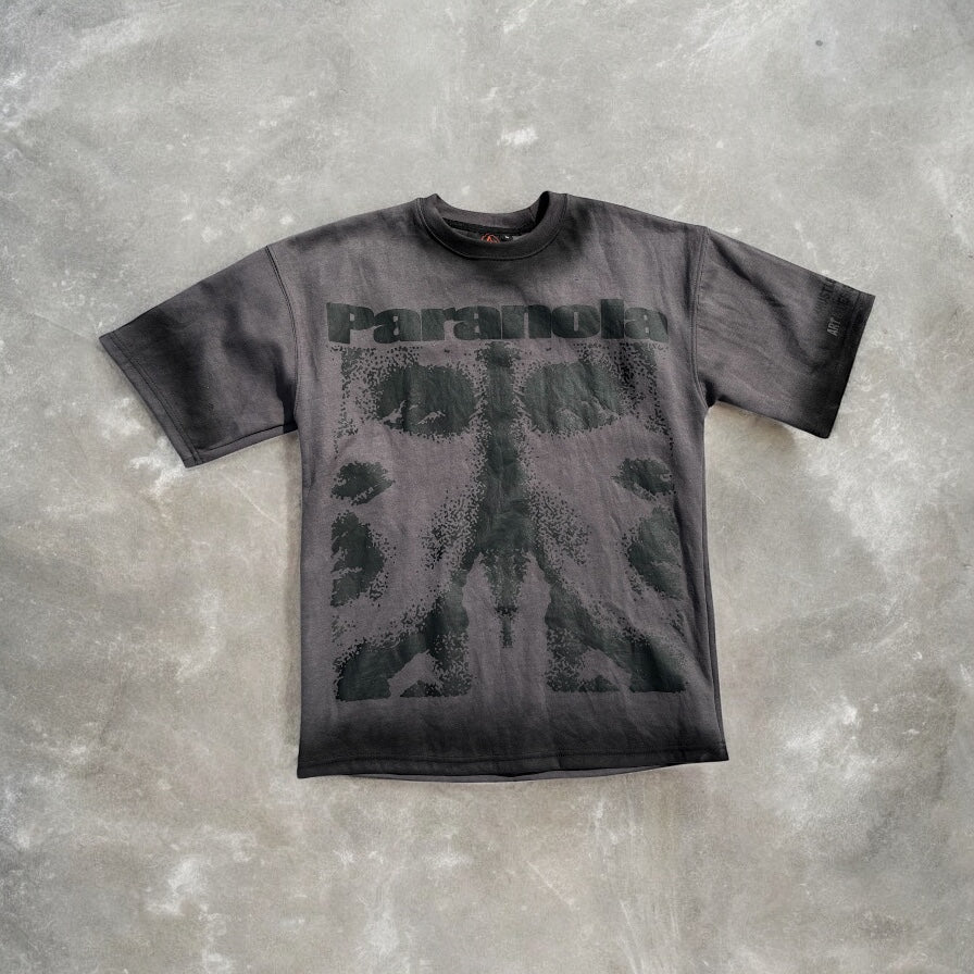 ****FILE 002: 'PARANOIA' FADED BOXY TEE