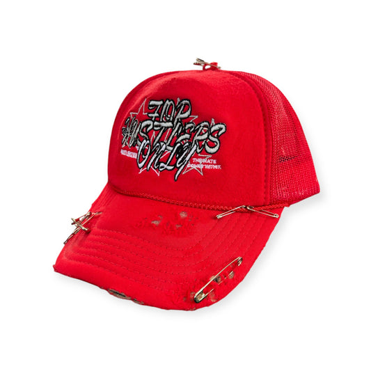 Distressed “Carmine” Trucker