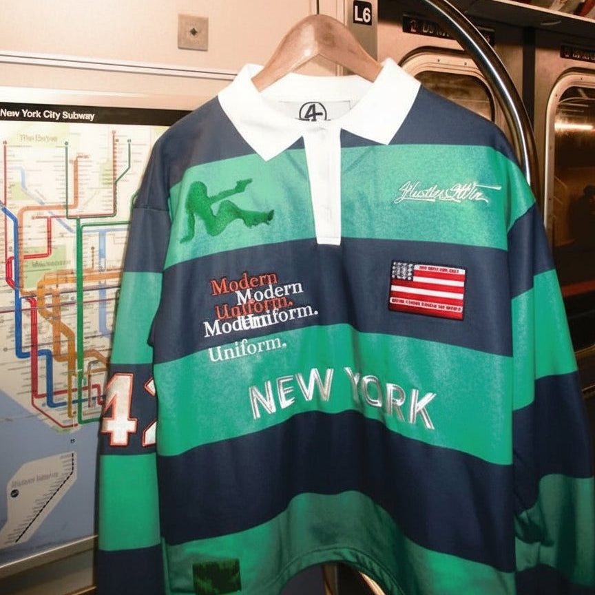 'MATCH DAY' Rugby Polo LS