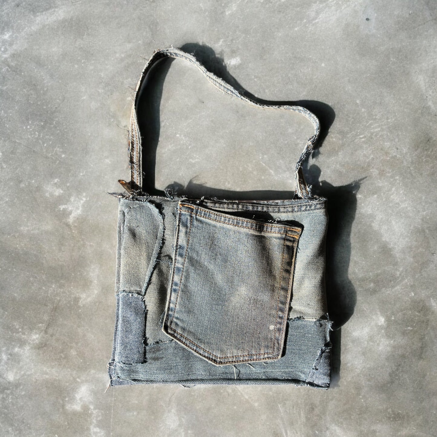 1 of 1 “Azul” Denim Clutch Bag