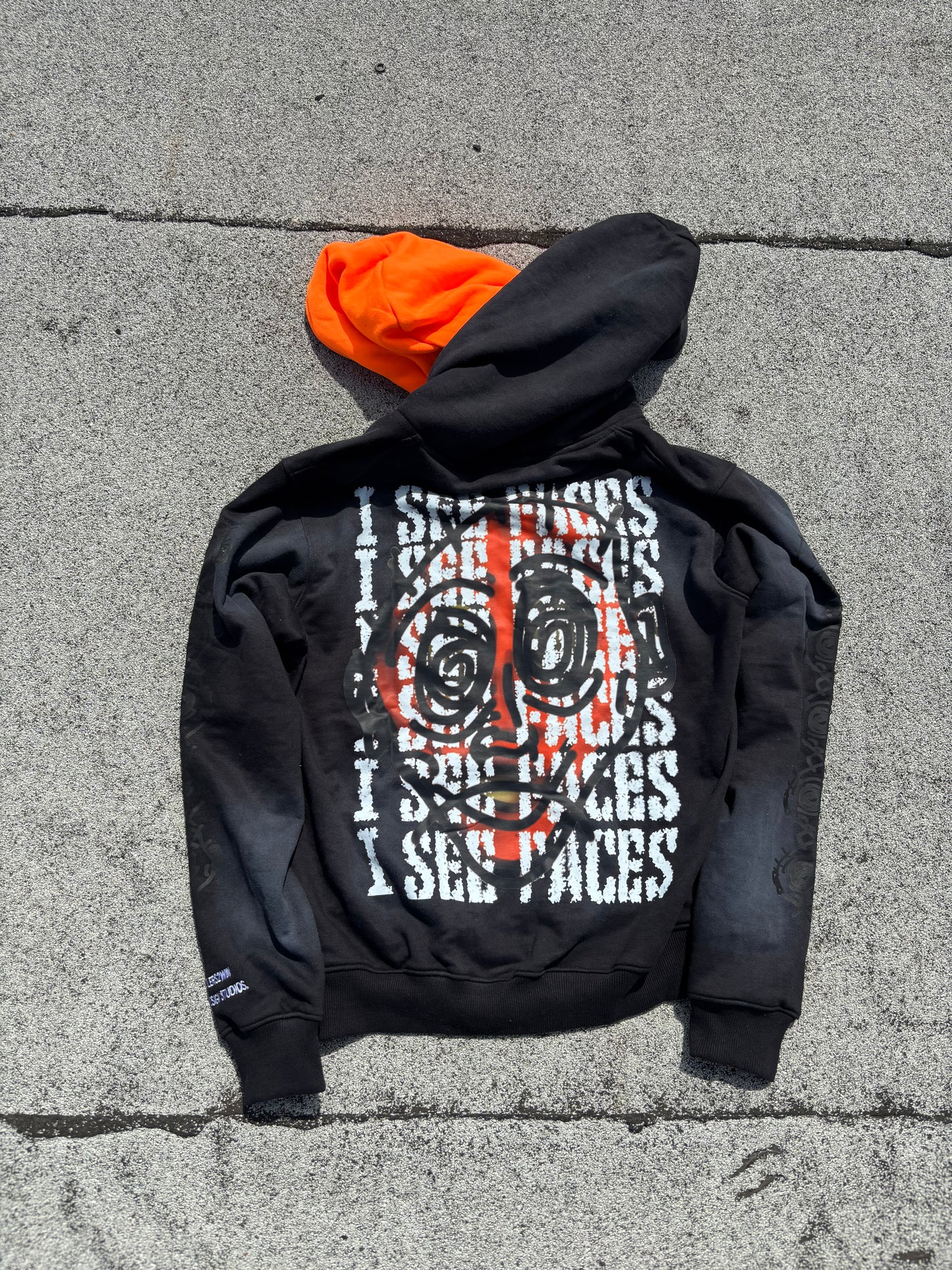 “Seeing F4CES” Halloween’24 Double Hood Full Zip