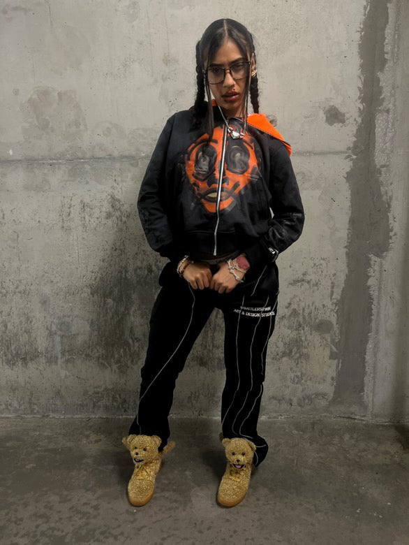 “Seeing F4CES” Halloween’24 Double Hood Full Zip
