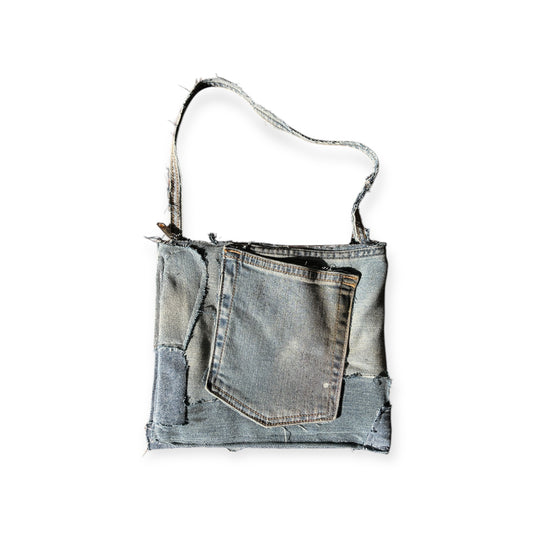 1 of 1 “Azul” Denim Clutch Bag