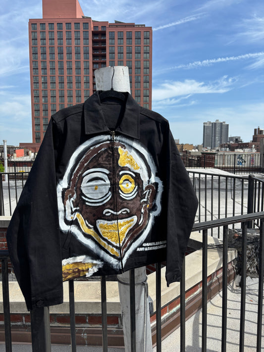 1 of 1 “Fools Gold” Custom Painted Work Jacket