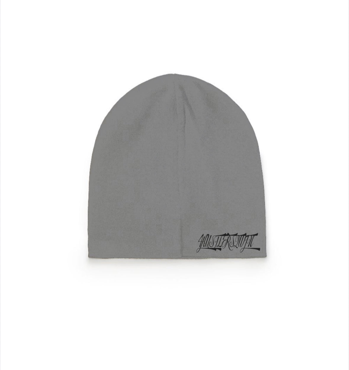 Black ‘Modern Uniform’ Reversible Knitted Beanie