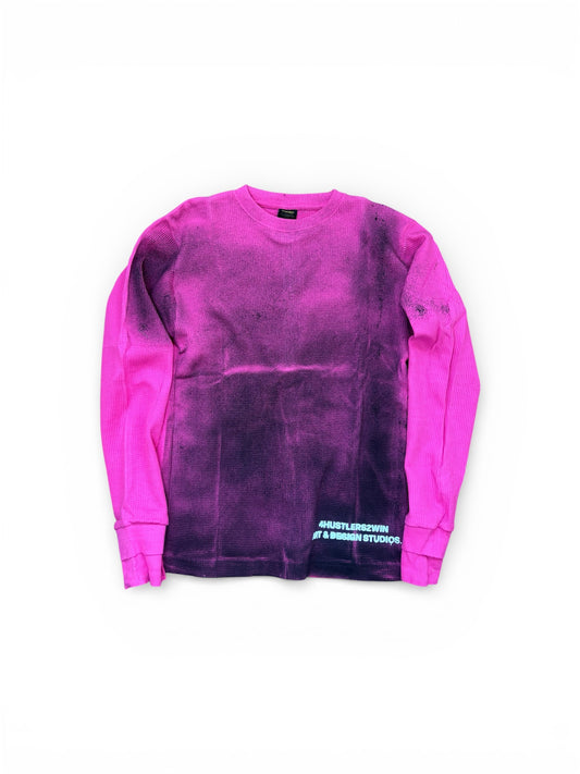 Evolving 22 "Estasi Rosa" Pink Waffle Thermal (SAMPLE)